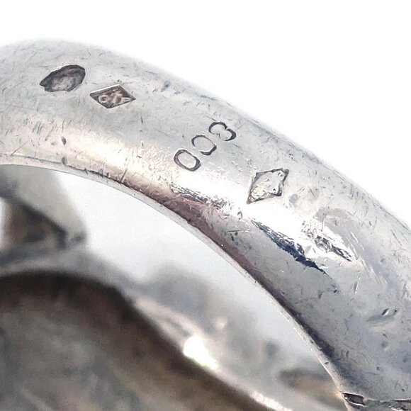 Hermes Ring Silver SV925 #52 #12 176351 - Picture 4 of 4
